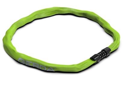 Zapięcie rowerowe łańcuch szyfrowy BABY CONTRA CODE 900/3,5C green