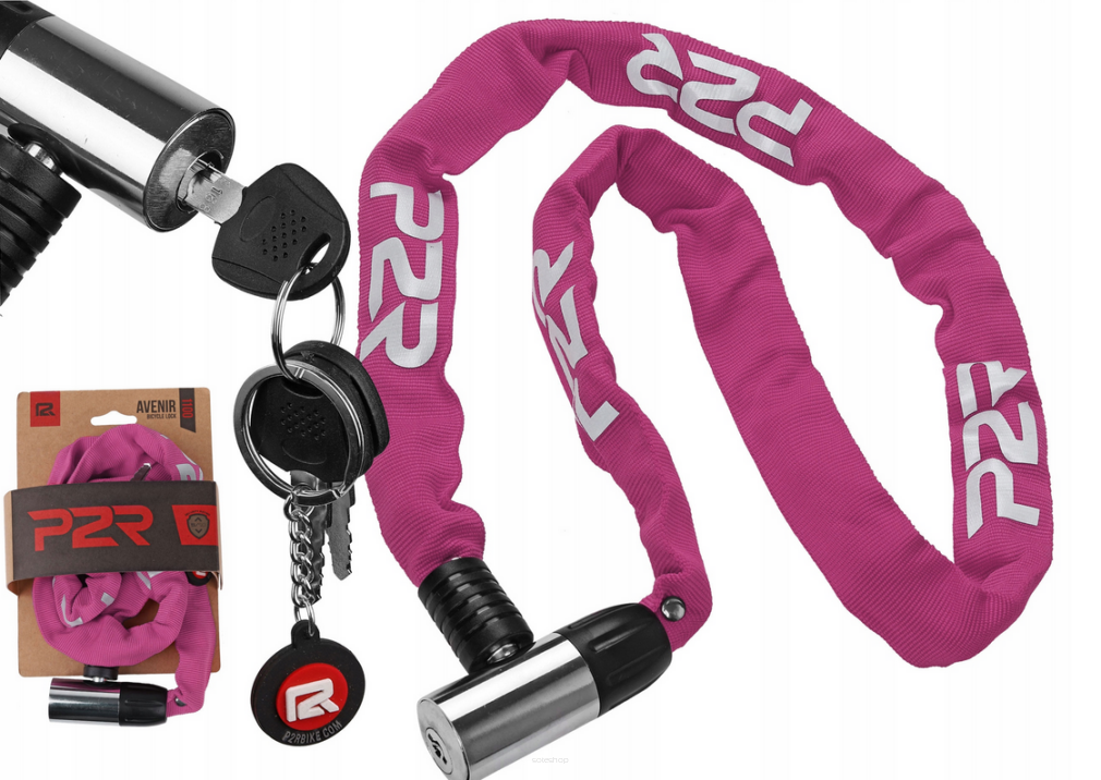Zapięcie łańcuch P2R AVENIR 4x1100mm pink