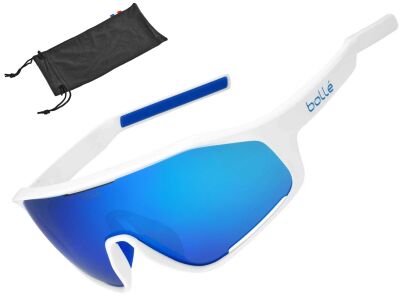 Okulary przeciwsłoneczne BOLLE SHIFTER white shiny S3